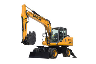 恒特輪式挖掘機(jī)圖庫 工程機(jī)械的卓越風(fēng)采